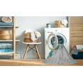 thumbnail image 2 of Ahgly Company Machine Washable Indoor Rectangle Transitional Light Slate Gray Area Rugs, 5' x 8', 2 of 7