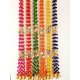 thumbnail image 1 of Hilos de flores de pompón artificiales hechos a mano para decoración, guirnaldas de decoración de boda india, coronas de decoración navideña, 1 of 4