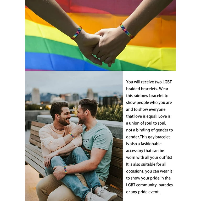 Men's online pride bracelet