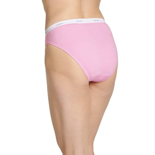 Jockey Womens Plus Size Classic French Cut 3 Pack Underwear Cuts