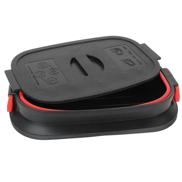 Cubo de almacenamiento portátil, cubo telescópico retráctil plegable de 37 l, cubo de almacenamiento para barbacoa, estándares líderes en la industria