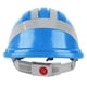 thumbnail image 1 of Tapa Protectora Para Sitio De Construcción, Casco De Seguridad ABS Con Ventilación, Casco De Seguridad Con Rayas Reflectantes, Azul, 1 of 7