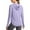 Purple, variant on AherBiu Sunproof Hoodie for Women Pullover Tops Lightweight Quick-Dry Long Sleeve Summer Casual Workout Shirts