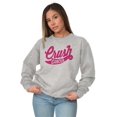 thumbnail image 3 of Cool Crush Breast Cancer Awareness Women Plus Size Crewneck Sweatshirt Brisco Brands 4X, 3 of 5