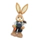 thumbnail image 2 of Figura de conejo de Pascua hecha de paja, adorno de escritorio, decoración de Pascua de dibujos animados Estilo F, 2 of 9