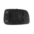 88205 Fit System Driver Side Nonheated Mirror Glass w/ backing plate