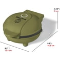 thumbnail image 2 of ZJQYDS 4-Inch Non-Stick Mini Waffle Maker – Dinosaur Shape - Compact - Easy to Clean - 350W, 2 of 13