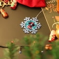 thumbnail image 5 of Pewter Snowflake Ornament Dog Pet Graphic Keepsake Metal Ornament Dog Lovers Gift Holiday Ornament for Home Christmas Tree Decor Gifts Keepsake for Family Xmas Ornament 3", 5 of 8