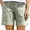 440#Gray, variant on BRDFRL Linen Shorts for Women Trendy High Waisted Casual Summer Pull On Drawstring Beach Loost Fit Shorts with Pockets Army Green 3XL