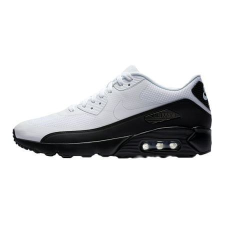 Nike Nike Men S Air Max 90 Ultra 2 0 Essential Black White Dark Grey Ankle High Sneaker 9m Walmart Com Walmart Com