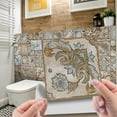 thumbnail image 2 of Goory Kitchen Bathroom Backsplash Furniture Staircase Self-Adhesive Removable Wall Stickers Vinyl Tile Stickers Decals, 2 of 8