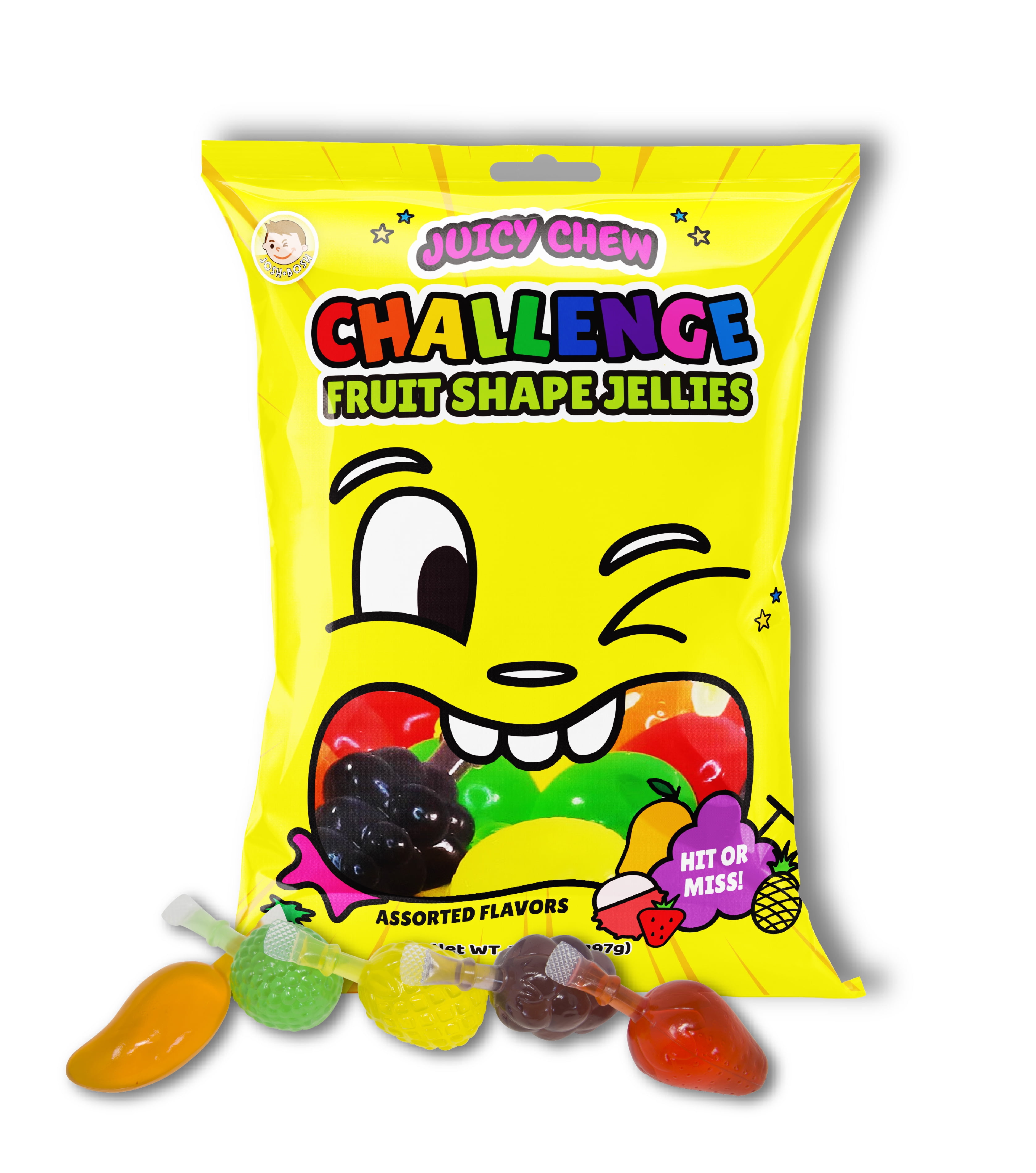 Prime Focal Sweets Josh Bosh Jelly Chews Jelly Fruits Snack Jelly Candy