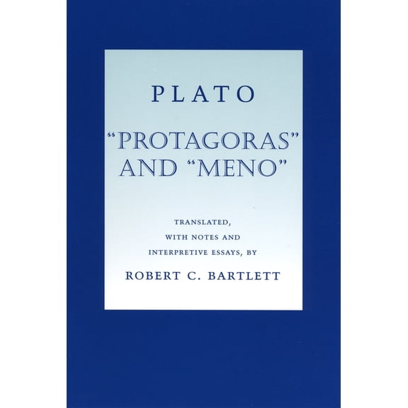 Agora Editions Plato "Protagoras" and "Meno", (Paperback)