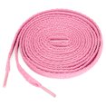 thumbnail image 1 of 5 Pares De Cordones Para Zapatillas De Deporte Alta Durabilidad Atléticos Plana Unisexo Rosa Claro 140 cm/55, 1 of 4