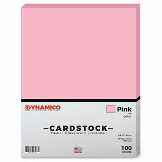 Pink Stationery Parchment Paper | 24 Lb Bond / 60 lb Text / 90 GSM Paper |  50 Sheets Per Pack | 11” x 17” Inches