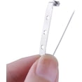 thumbnail image 6 of BronaGrand 120pcs Bar Pins Brooch Pin Backs Safety Clasp, 4 Sizes 20 mm, 25 mm, 32 mm and 38 mm (Silver), 6 of 7