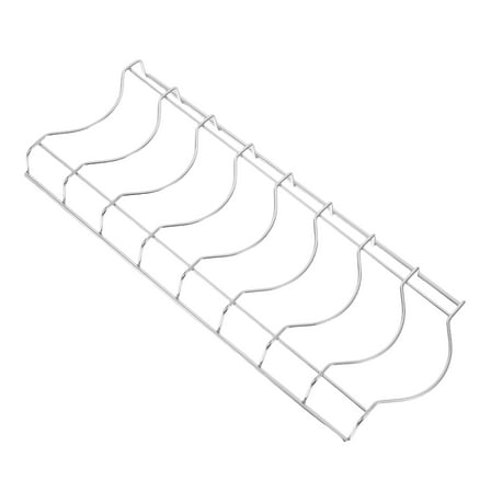 FRCOLOR Crockery Stainless Steel Dish Rack 29.50X12.00X2.30CM Silver