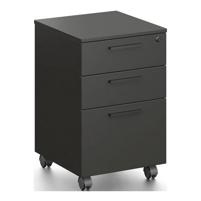 Archivero Melamina 2+1 Mundo In Zadar Moderno Elegante Orden 40x42x62cm Mundo In ARCH0904419NEGRO