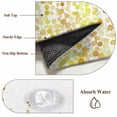 thumbnail image 6 of 2x3 Ft Entryway Area Rug, Sage Green Polka Dots Kitchen Rug Runner Washable Floor Mat, Yellow Watercolor Abstract Art Non Slip Indoor Door Mat Throw Carpet for Bathroom Living Room Bedroom, 6 of 8