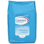Clearasil: Stayclear Fighting Cleansing Acne Wipes, 32 Ct