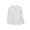 White, variant on QIbmong Infants Toddler Boys Girls Shirts Long Sleeve Button Crew Neck Tops Casual Comfy School Home Fall Winter Undershirts for Kids(1-2Years,White)