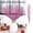 Pink(Without Berry), variant on LKXGBMY Artificial Glitter Stem Ornaments, 5-Pack 16.92inch Artificial Christmas Picks for Festival Holiday Crafts and Home Xmas Decoration, Silver