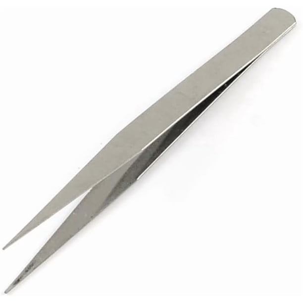 10 pinzas de hierro de precisión, pinzas puntiagudas para manualidades, pinzas para joyería, herramientas de precisión para coser, abalorios, manualidades, fabricación de joyas.