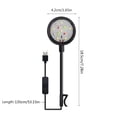 thumbnail image 5 of Aquarium Light Bar Led Fish Tank Clip On Lamps Plant Growing Lighting Landscape, 5 of 14