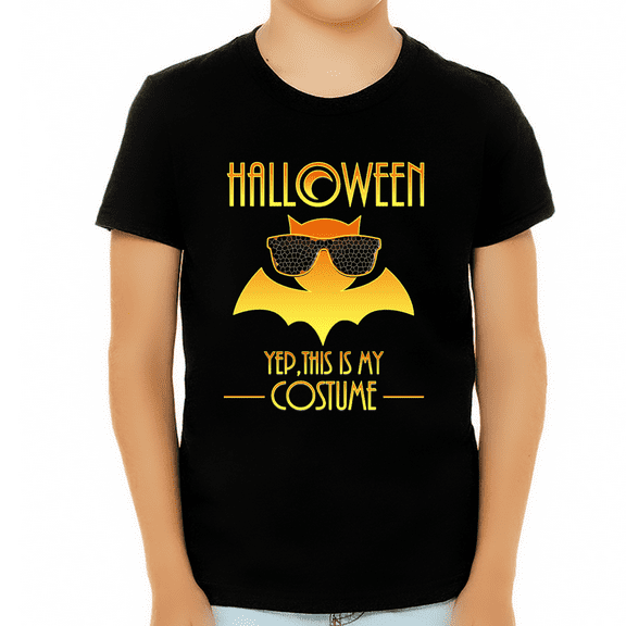 Halloween Shirts for Boys Funny Halloween Shirts for Kids Halloween Cute Bat Shirt Boys Halloween Shirt