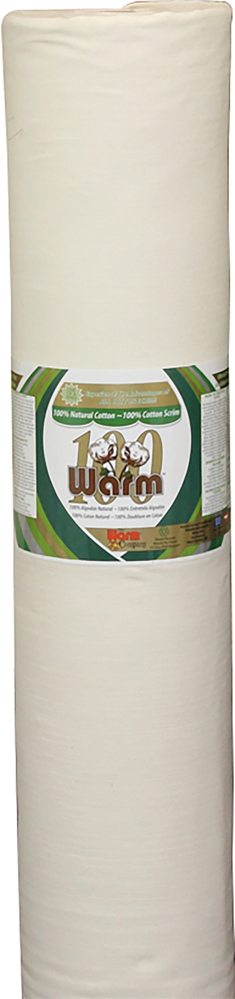 Warm Company Warm 100 Cotton BattingByTheYard110"X25yd Walmart Canada