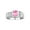 Pink Ice, variant on 925 Sterling Silver Classic 8X6MM Oval Pink Ice & Sparkling Diamond Ring - Birthstone Jewelry for Men -Size 10