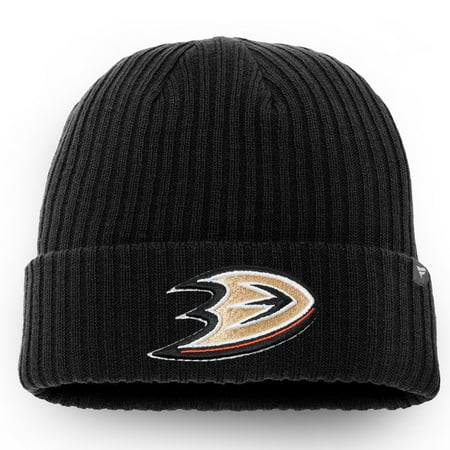 Anaheim Snap - Anaheim Ducks Fanatics Branded Cuffed Knit Hat - Black - OSFA