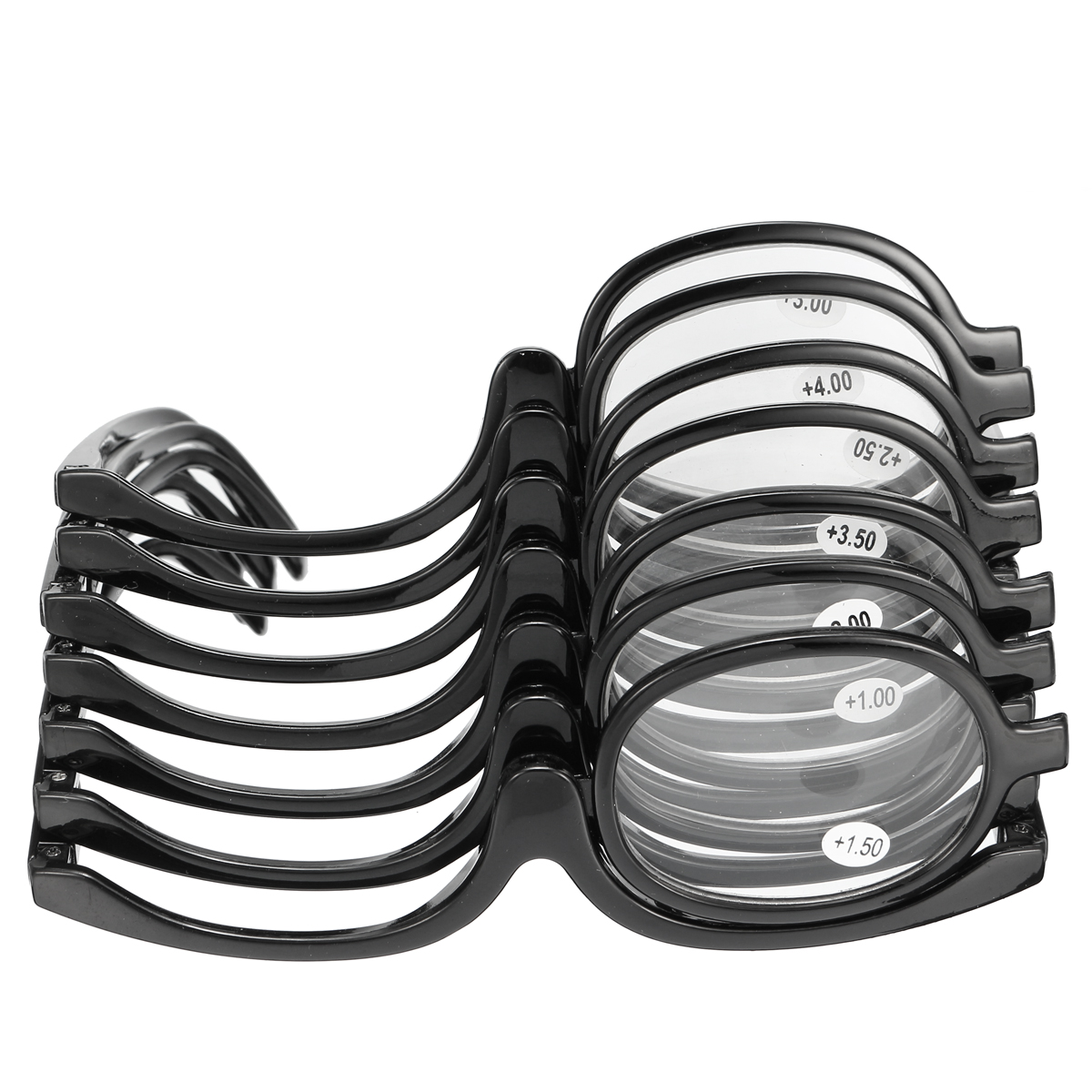 1.04.0x Magnifying Makeup Glasses Eye Make Up Spectacles Flip Down