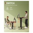 Standing Desk Height Adjustable 55x28 with 1 Inch Thick Piece Desktop ...