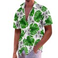thumbnail image 1 of Hawaiian Shirt For Men, Men's Vintage Button Down Bowling Shirts Short Sleeve Summer Beach Shirt XL, 1 of 5