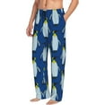 thumbnail image 2 of Disketp Beautiful King Penguin Men'S Pajama Pants - Ultra Soft Fleece Sleep And Lounge Pants (Size: S-Xxl), 2 of 9