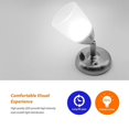 thumbnail image 3 of 12V LED RV Reading Lights Frosted Glass Shade Wall Mount Spot Light Pack of 2, 3 of 5