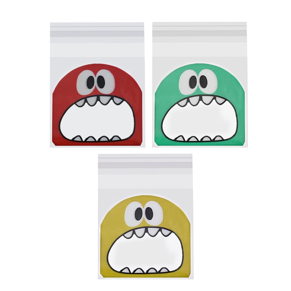 200 Count Five Cute Animal Mix Cookie Candy Treat Bags 4x3 Self Adhesive Sweets Biscuit Dessert Plastic Bags Cellophane Goody Package Birthday Summer Party Favors Supplies P 174055521