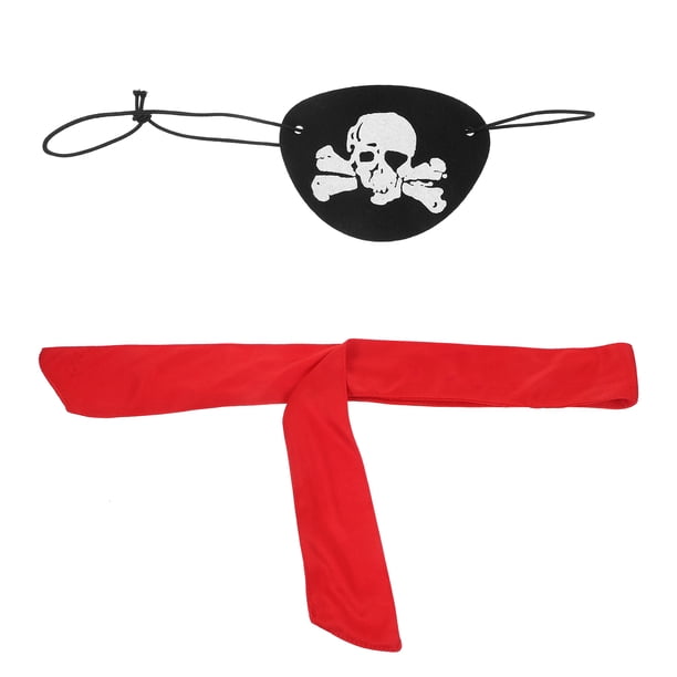KAKOWELY 1 juego de accesorios para disfraz de pirata, divertido accesorio para disfraz de pirata.