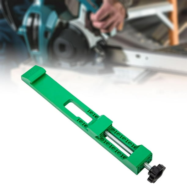 Guía base de la máquina de corte Conveniente guía de corte de madera de precisión práctica Verde