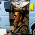 thumbnail image 2 of Bandera de pared japonesa con estampado artístico de Top Gun Maverick, bandera de anime para colgar en la pared, decoración del hogar, 2 of 5