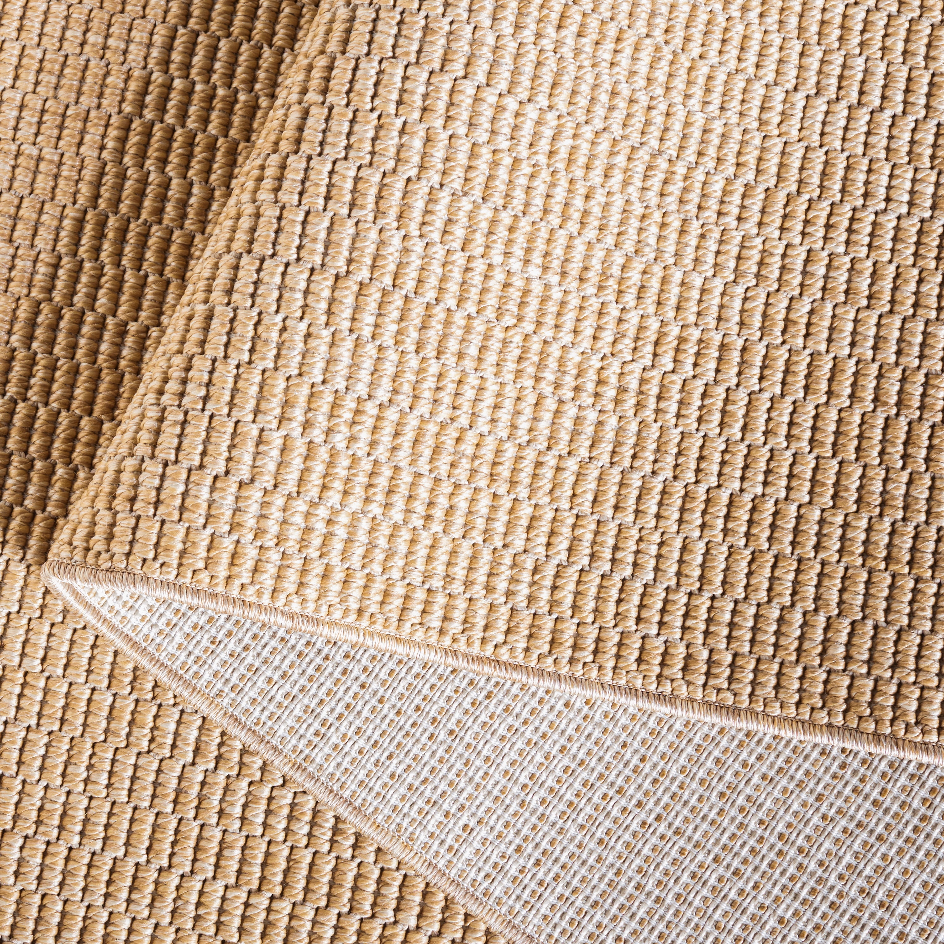 Safavieh Sisal All-Weather Dania Solid Indoor/Outdoor Area Rug, Natural, 3' x 5'