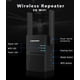 thumbnail image 5 of Extensor WiFi AC1200, hasta 1200 Mbps, amplificador de señal inalámbrico de banda dual de 2,4 + 5 Ghz y repetidor de conexión a Internet WiFi, cobertura total, diseño enchufable (negro), 5 of 8