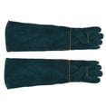 thumbnail image 2 of Guantes antimordeduras para manipulación de animales, guantes antiarañazos para entrenamiento de perros, para reptiles y serpientes (L), 2 of 14