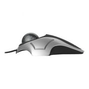 Kensington Optical Orbit Trackball Mouse, Two-Button, Black/Silver