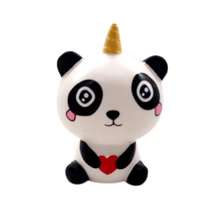 Sehao Squishies Cute Panda Scented Slow Rising Kids Toys Doll Gift Stress Relief Toy PU Squishy Toy