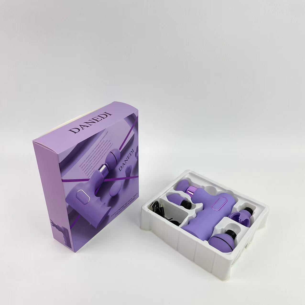 DANEDI Electric massage appliances, namely, electric vibrating massager,Mini Massage Gun, Pocket-Sized Deep Tissue Massager Gun