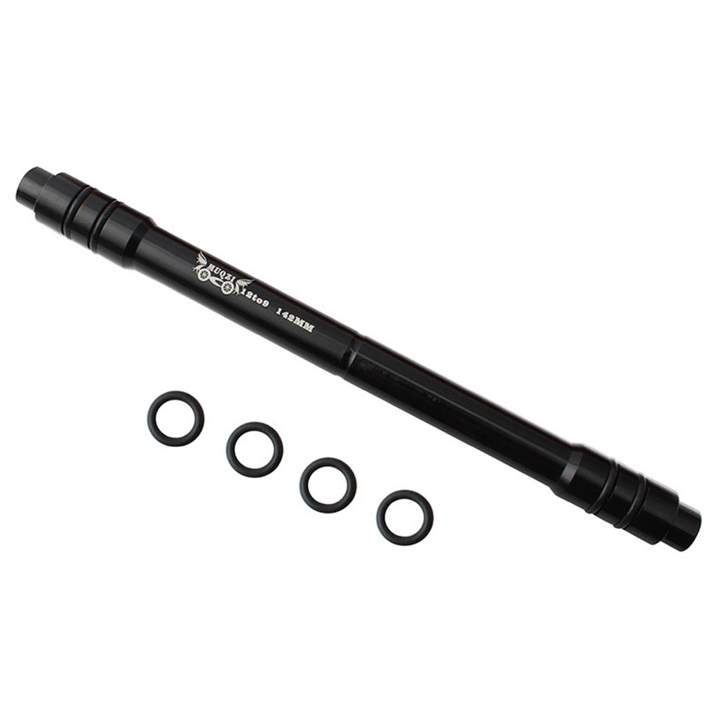 RUNZETA Bicycle Thru Axle Skewer Adapter 12 to 9mm 142/148 Bike Hub Conversion Axis Quick