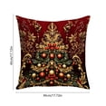 thumbnail image 5 of KFUIRDE Christmas-Printed Cushion Cover 18x18in, 3D Printed Sofa Pillow with Festive Christmas Theme, Decorative Cushion Case for Couch Living Room, Xmas Holiday Home Decor G, 5 of 5