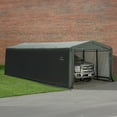 thumbnail image 3 of Sheltertube Wind And Snow-Load Rated Garage, 12X27X8 Green, 3 of 12